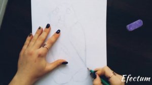 Рисуем Сову из Винни Пуха