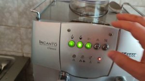 saeco incanto classic, как пользоваться