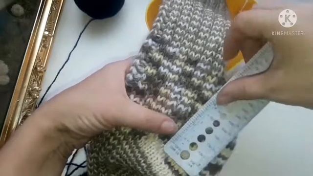 МК-попетельный/носки"хеликс"и пяткой"стронг"/часть 2/пятка