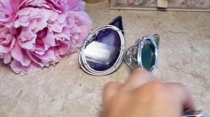 Кольца своими руками из натуральных камней #кольцо