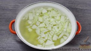 Овощной суп с рисом и корейской морковью