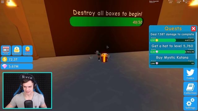 КУПИЛ ЧИТЫ ЗА 350 РОБУКСОВ !!! Симулятор Распаковки Roblox смотреть онлайн