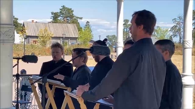 Фрагмент пения Хора Валаамского монастыря смотреть онлайн