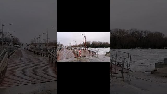 Мост с двусторонним движением, через реку Дон, мкр. Малышево, город Воронеж, 27.11.2023 года