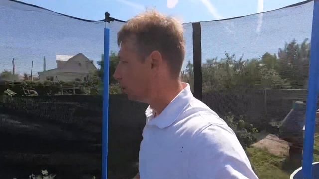 Батут для детей и как его установить смотреть онлайн