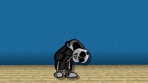 FNF Gameplay VS Minecraft Animation | FNF VS VHS Sans (Undertale Creepypasta)