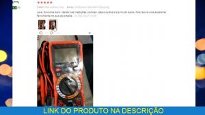 Multímetro Bom e Barato Aneng sz302 Aliexpress