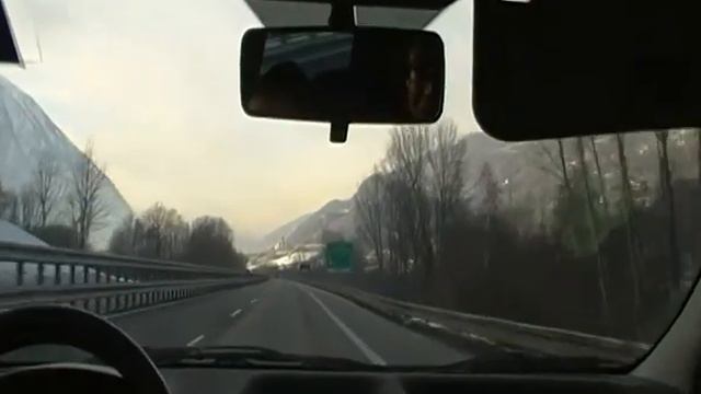 Italy - Driving around the Snow Mountains in Valle d'Aosta смотреть онлайн