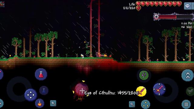 defeated eye of Cthulhu easily with star fury. смотреть онлайн