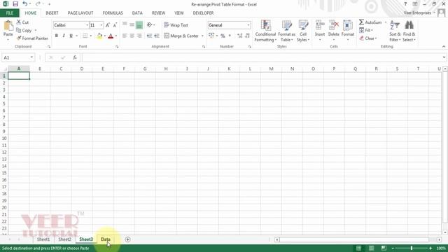Pivot Table Excel | Managing Pivot Tables in Excel 2016