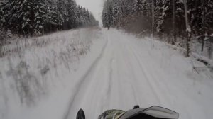 Разбил BRP Freeride 800