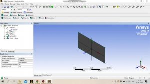 Разделение поверхности в Design Modeler Ansys. Урок 1