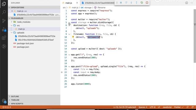 Part 1 - Create REST API to Upload File | Image Upload | File Upload