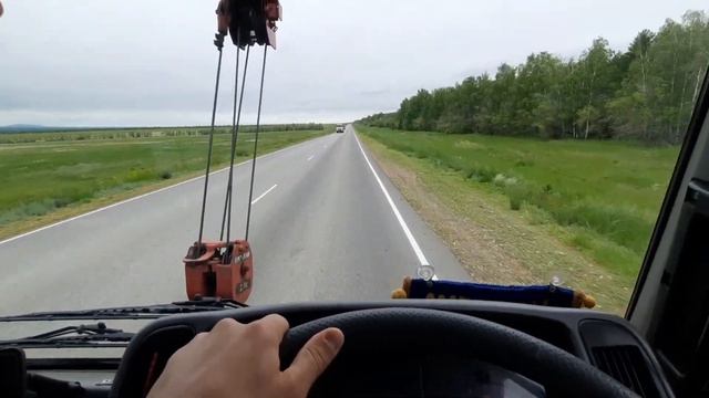 Поездка в Магнитогорск, вычесляем расход топлива Hino-Ranger J08C