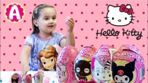 Киндер Сюрприз Хелло Китти | Kinder Surprises Hello Kitty ( распаковка, игрушки)