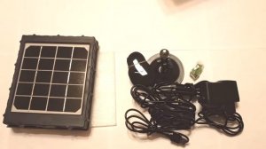 Солнечная батарея для фотоловушки со встроенным аккумулятором 6В – 9 В – 12 В