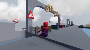 Супер гонки в Хьюман фолл флет Chik и PIxelPlay