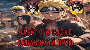 Наруто и Саске скользкий путь - Альтернативный Cюжет - Наруто