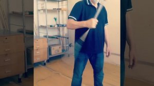 Как крутить нунчаки одной рукой .Урок 6