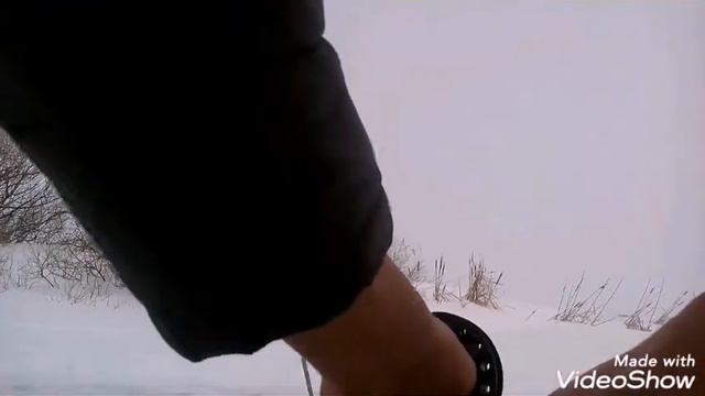 Река Ишим, ловим щук на жерлицы, рыбалка в глухозимье. смотреть онлайн