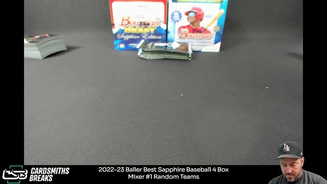 2022-23 Baller Best Sapphire Baseball 4 Box Mixer #1 смотреть онлайн
