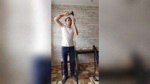 Установка наклейки на кий для бильярда