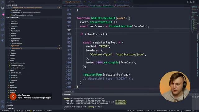 Learn to code by building a project for your portfolio [ React, Tailwind, Javascript, and Strapi ]
