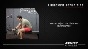 Assault Fitness Tuesday Tips: AirRower Set-Up Tips