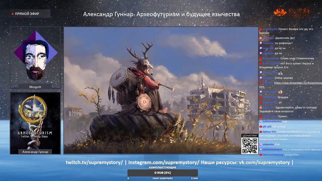 Александр Гуннар Археофутуризм и язычество смотреть онлайн