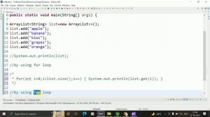 How to iterate arraylist in java || Part 1 || Shyam Sundar