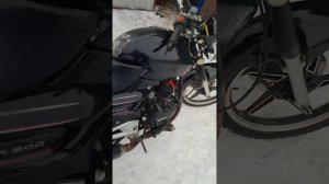 Стелс дельта 200,запуск после 10 градусного мороза после 3 дней простоя ,двигатель холодный.