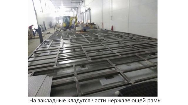 Полы камеры для спирального фризера или шокового кулера тип 1 (нержавеющий поддон) смотреть онлайн