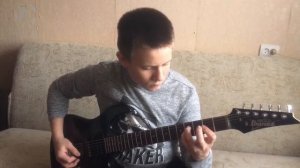 Группа крови-КИНО(В.Цой) кавер на электрогитаре