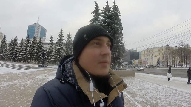 Челябинск - Парк горького, попал на праздник