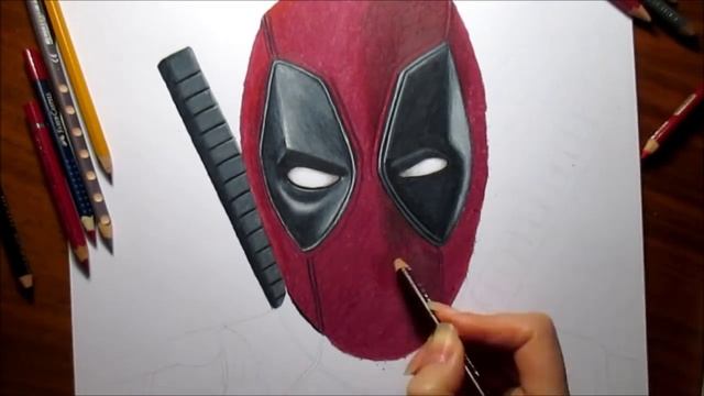 Speed Drawing of Deadpool | Jasmina Susak смотреть онлайн