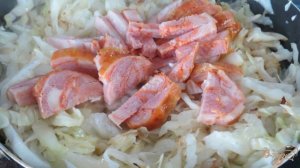 Заливной пирог с капустой