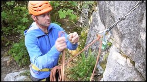 How to belay on a Multi pitch climb - Top Down Belay