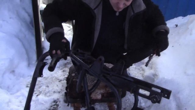 ПОКРАСИЛ РАМУ НА ВОСХОД-3М/НАЧАЛО ВОССТАНОВЛЕНИЯ ВОСХОДА/ОГРОМНАЯ ПОСЫЛКА ЗАПЧАСТЕЙ ИЗ ВЛАДИМИРА!!!