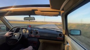 MERCEDES BENZ 200 W123 1980 DRIVE IN GERMANY