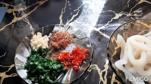 МАРИНОВАННЫЙ КАЛЬМАР(супер рецепт)