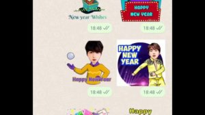 Happy New Year 2022 - Status Video and Animated Stickers for Whatsapp.