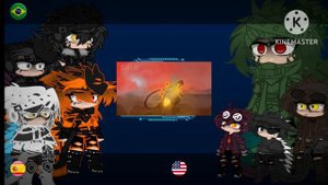 Godzillas Reacting To: GODZILLA BATTLE ROYAL - part 2