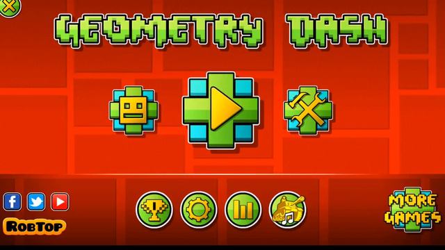 Слушаем музыку 3 уровня (GEOMETRY DASH)-(ГЕОМЕТРИИ ДАШ) смотреть онлайн