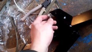 Сборка лопаты-отвала к мотоблоку