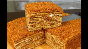 МЕДОВИК Самый ВКУСНЫЙ Торт. Рецепт без раскатки коржей.