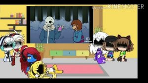 { Undertale Gacha Life } Реакция персонажей Андертейл на...???