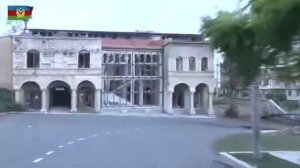 Первые кадры из освобождённого города Шуша!