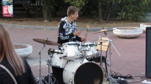 What Is Love - Haddaway - Drum Cover - Даниил  Варфоломеев - Днепр - Набережная - барабанщик