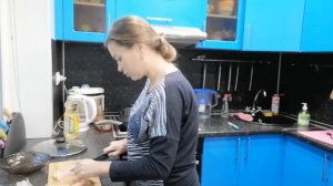 ВЛОГ ИДЁТ СНЕГ/СХОДИЛА на СОБРАНИЕ/ПРИГОТОВИЛА УЖИН