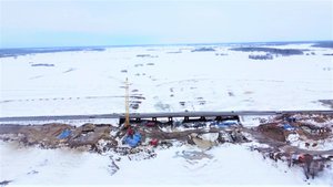 В Нефтеюганском районе ремонтируют мост